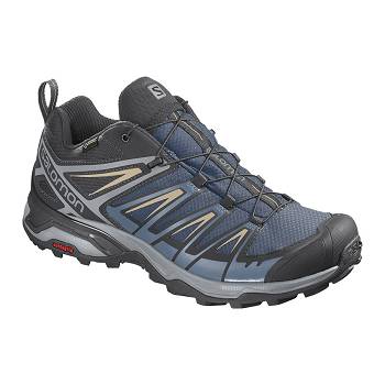 Salomon X ULTRA 3 GTX - Tmavomodre Turistické Topánky Panske, SALO089